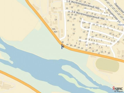 Билборд B в Черновцах вул. Галицький шлях, Метро, навпроти буд. 34 схема