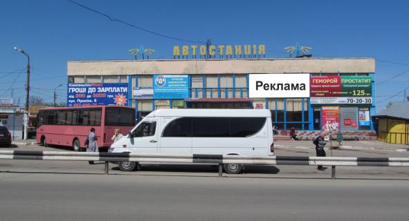 Билборд A в Волочиске, 2,40х5,95  ВУЛ. Незалежності, 30 фото 1