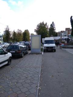 Ситилайт A в Волочиске, 1,2х1,8м.  вул. Незалежності, 15 фото 1