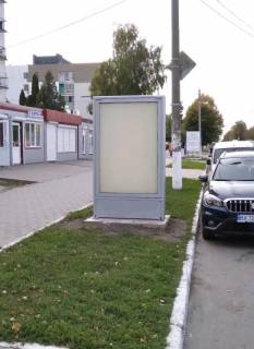 Ситилайт B в Волочиськ, Хмельницька обл. (Волочиськ, Хмельницька обл.), 1,14х1,72м.  вул. Незалежності, 5 фото 1