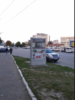 Ситилайт B в Волочиськ, Хмельницька обл. (Волочиськ, Хмельницька обл.), 1,14х1,72м.  вул. Незалежності, 25 фото 1