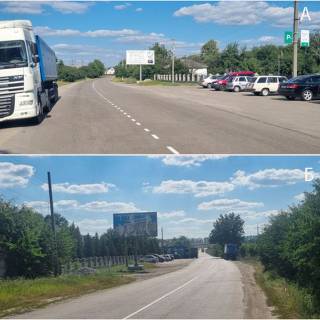 Билборд A в Черкассах м. Корсунь, біля Територіального сервісного центру МВС фото 1