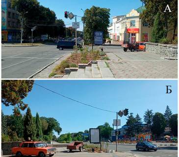 Ситилайт A в Звенигородке м. Звенигородка перехрестя просп. Шевченка / вул. М. Грушевського фото 1