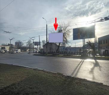 Билборд A в Черкассах м. Черкаси вул. Смілянська/ просп. Хіміків, "Кільце" Літак фото 1