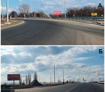 Билборд B в Черкассах Траса Н08 Р-н Драбівського кільця фото 1