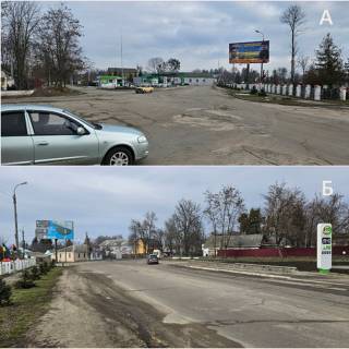 Билборд A в Звенигородке м. Звенигородка вул Шевченка / вул. Дружби, р-н АЗС "CENTER" фото 1