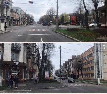 Билборд A в Черкассах м. Черкаси вул. Б. Вишневецького/вул. Хрещатик ("Медколедж") фото 1