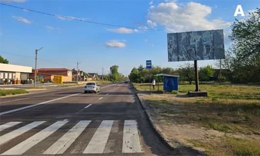 Билборд A в Кропивницкий (Кировоград), 3x6  м. Кропивницький, Фортечний район, поряд АЗС WOG фото 2