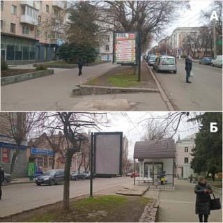 Citylight B in Kropyvnytskyi (Kirovograd), 1,2x1,8  m. Kropivnic'kij, st. Velika Perspektivna, 11 Photo 1