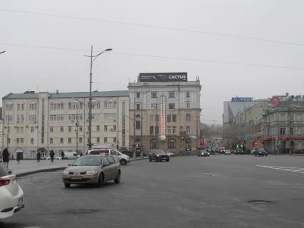 Билборд A в Харькове, 16,75х3,00 м  Сумська,1 вул. + Конституції пл. (ст.м. Історичний музей) фото 1