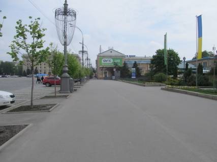 Білборд, Бігборд (Борд)  A у Харкові, 9,93х3,87м  Сумська,37 вул. торець Палацу Піонерів Фото 1