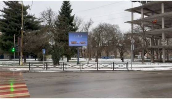 Видеоборд A в Ужгороде, 4х3  перехрестя вул.Мукачівська-Шпеника - 619594 фото 1