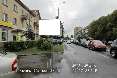 Видеоборд B в Ужгороде, 4х3  проспект Свободи, 18 "Б" - 619563 фото 1