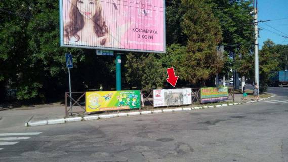 Билборд A в Кременчуге пр. Свободи - вул. Вадима Пугачoва №8 (1 х 3 м.) фото 1