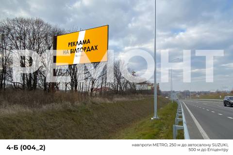 Билборд B в Полтаве вул. Київськее шосе (336+370 км) фото 1
