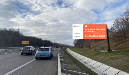 Білборд, Бігборд (Борд)  A у Полтаві вул. Харкіське шосе (342+770 км) Фото 1