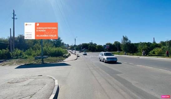 Білборд, Бігборд (Борд)  B у Корсунь-Шевченківському ко5532 Центр Фото 1