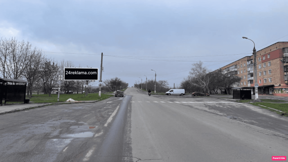 Билборд B в Смеле б5545 вул. Юбілейна (нова пошта) фото 1