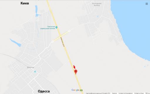 Билборд B в Одессе, 3х6  Одесса - Киев 453 км + 650 5Б схема