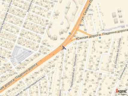 Билборд A в Одессе, 3х6  Миколаївська дорога-Гонтаренко схема