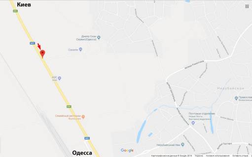 Билборд B в Одессе, 3х6  Одесса - Киев 456 км + 950 м 2Б схема