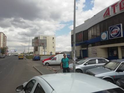 Білборд, Бігборд (Борд)  A у Одесі Сахарова, 1Б (АТБ) сторона А Фото 1