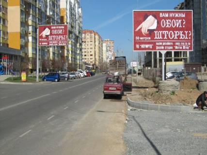Білборд, Бігборд (Борд)  A у Одесі, 3х6  Сахарова, 34 А Фото 1