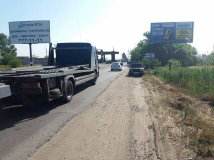 Билборд A в Одессе, 3х6  Сухий лиман жд переїзд (правий в місто) 30А фото 1