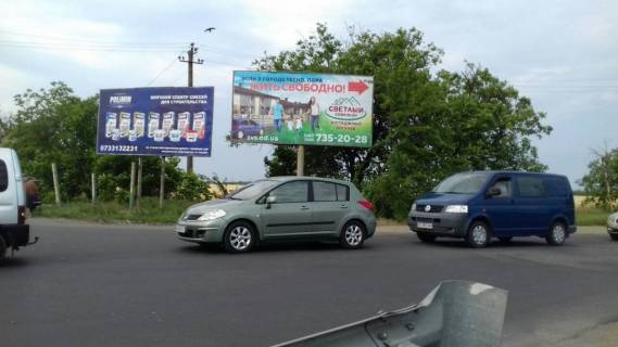 Билборд A в Таирове, 3х6  Одеса-Чорноморськ 24А фото 1