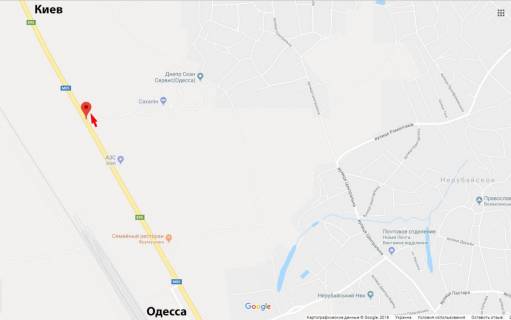 Билборд A в Одессе, 3х6  Одесса - Киев 456 км + 950 м 2А схема