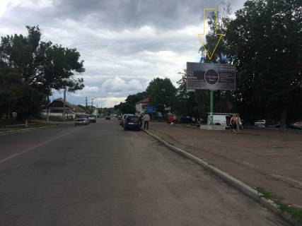 Билборд A в Житомире РАДОМИШЛЬ. СОБОРНА ПЛОЩА. БАЗАР  центр, автостанція, напроти универмаг (до "Сільпо"-200м) з центру А фото 1