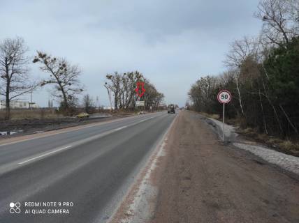 Билборд B в Житомире Вул. Київська, АЗС "ОККО", АЗС "КЛО", вїзд з Житомира 100м. Б фото 1
