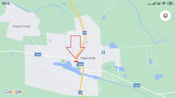 Билборд A в Житомире НОВОГУЙВИНСЬК вулиця Дружби Народів, 8 ЦЕНТР МІСТА. БК , ПОЛІССЯ ПРОДУКТ схема