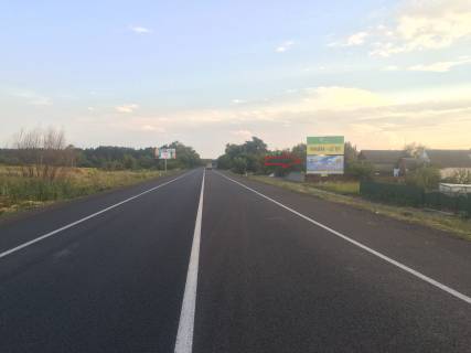 Білборд, Бігборд (Борд)  A у Оліївці с.Оліївка в Житомир, 2,1 км до Житомира, перед розвязкою. (Коростень-Житомир. Оліївська ОТГ) НИЗ Фото 1