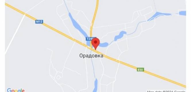 Билборд B в Умане м. Умань траса Е50 поворот на м. Христинівка  схема
