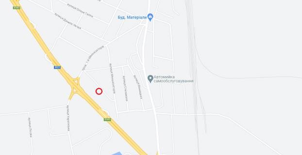 Билборд B в Калиновке м. Калинівка вул. Незалежності, 90 схема