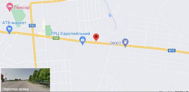 Білборд, Бігборд (Борд)  A у Гайсині, 3х6  м. Гайсин вул.  1 Травня ,74 схема