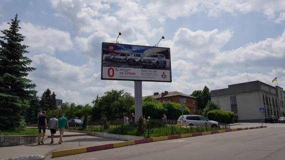 Билборд A в Жмеринке, 3х6  м. Жмеринка вул. Центральна 1 фото 1