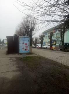 Билборд A в Гайсине м. Гайсин  вул. 1 Травня, 63 сіті лайт  фото 1