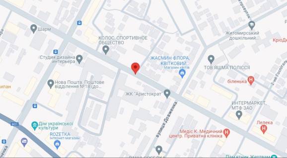 Білборд, Бігборд (Борд)  B у Гайсині, 3х6  м.Гайсин вул.1 Травня в районі провулок  сонячний , 4  виїзд  в м. Гайсин з м. Умань схема