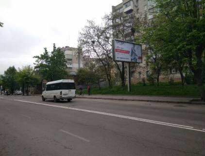Білборд, Бігборд (Борд)  A у Вінниці вул.Замостянська (кол. 50-річчя Перемоги вул.), 36  з центру Фото 1