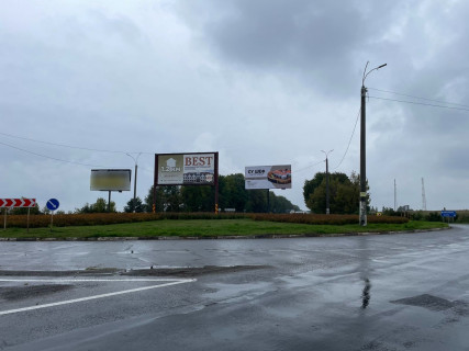 Билборд A в Дунаевцах Н-03 Житомир-Чернівці, км. 245+443 Коло на в'їзді м.Дунаївці правий фото 1
