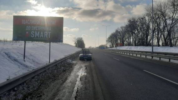 Билборд B на трассах Хмельницкой области Траса М-12– західний під’їзд до м.Хмельницький, км. 0+600 (одразу за колом зправа) фото 1