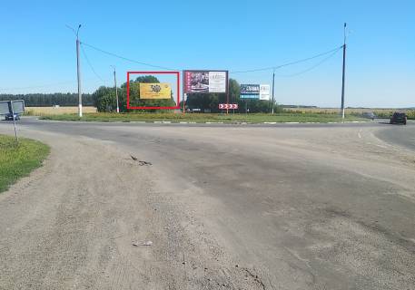 Билборд B в Дунаевцах Н-03 Житомир-Чернівці, км. 245+443 Коло на виїзді з  м.Дунаївці фото 1