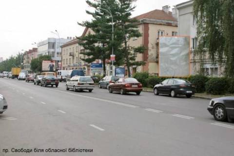 Billboard A in Uzhgorod, 3x6  av. Svobodi 16 Photo 1