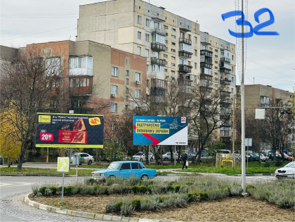 Билборд A в Ужгороде, 3x6  вул. Легоцького\Капушанська (Перемоги) фото 1