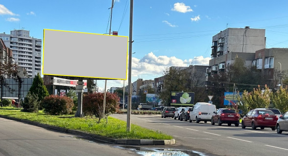 Билборд B в Ужгороде, 3x6  вул. Бабяка фото 1