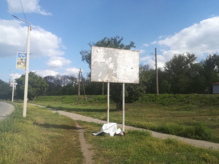 Билборд A в Лозовой, 2х3  вул. Павлоградська Зупинка Кооперативная фото 1