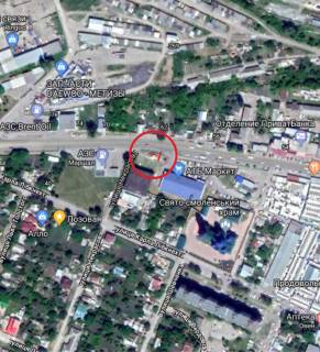Билборд A в Лозовой, 3х6  Павлоградська (с-т, АТБ) ЛЗТД схема