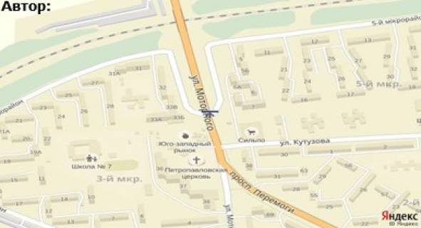 Білборд, Бігборд (Борд)  A у Лозовій, 3х6  вул.Моторного/вул.Шлях (Торговий Центр, с-т "Сільпо", 5м-н) схема